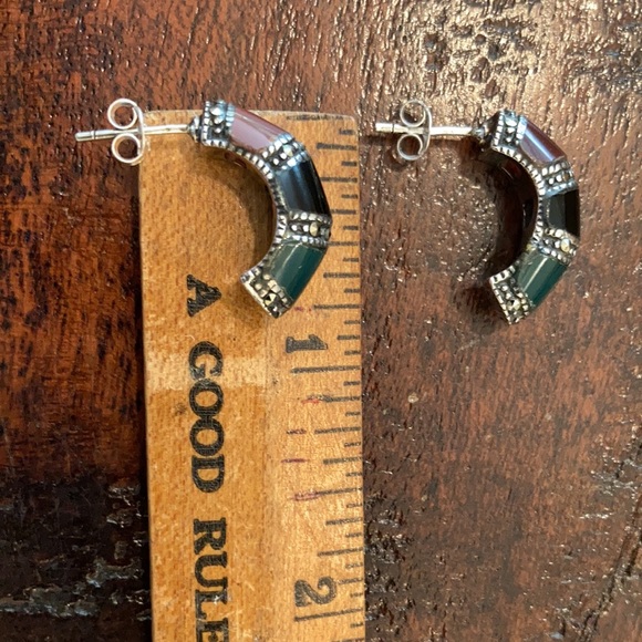 Vintage Jade,Carnelian,Onyx - Picture 3 of 17